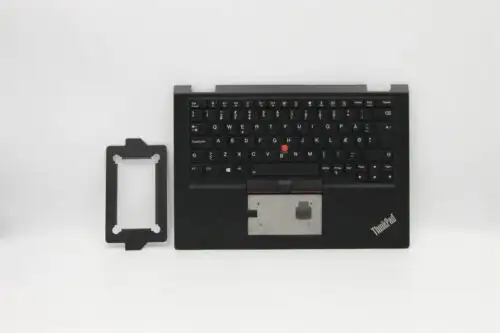 Genuine Lenovo Yoga X390 Palmrest Keyboard Cover Danish Black 02Hl513 02Hl512