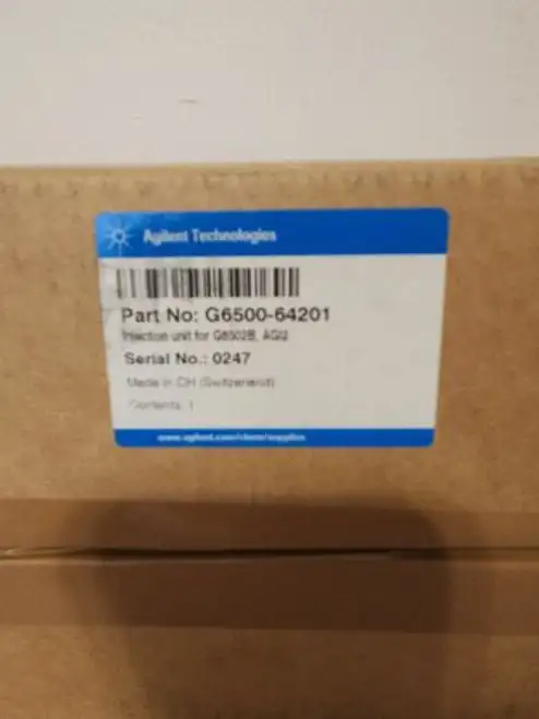 G6500-64201 Imjection Unit For G6502B Agi2