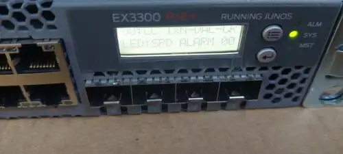 Juniper Networks Ex3300-48P 48 Port Poe Switch 4X Sfp+ 10G Uplink