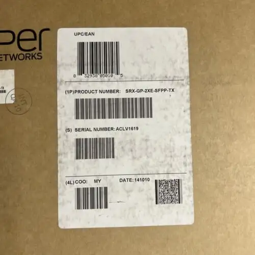 Juniper SRX-GP-2XE-SFPP-TX 2-Port 10GbE SFP+ 10G Base-T ทองแดง XPIM