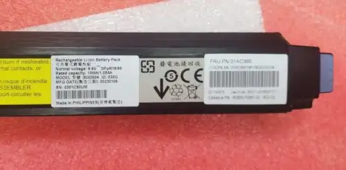 IBM 01AC366 01AC365 Storwize V5000 V5010 V5030 Gen2 Battery