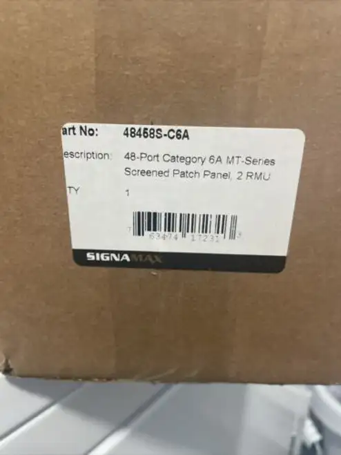 48-458S-C6A Signamax Patch Panel