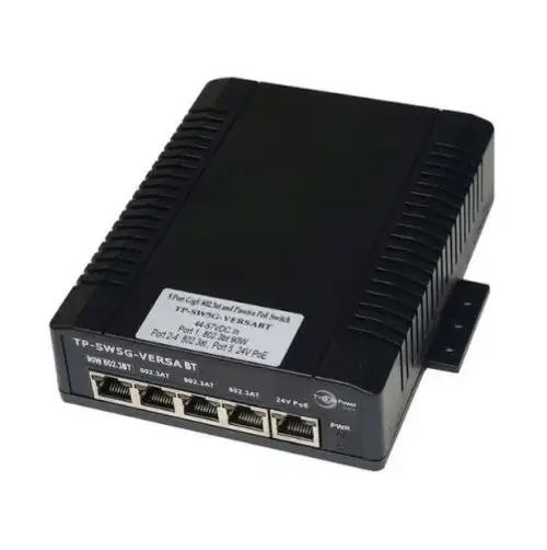 Tycom Power Tp-Sw5G-Versabt 5 Port Unmanaged Gige Poe Network Switch