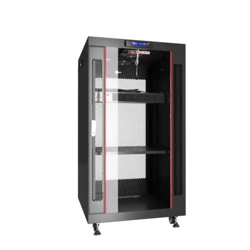 18U Server Rack Cabinet Enclosure Premium Series Network Cabinet 24" Depth