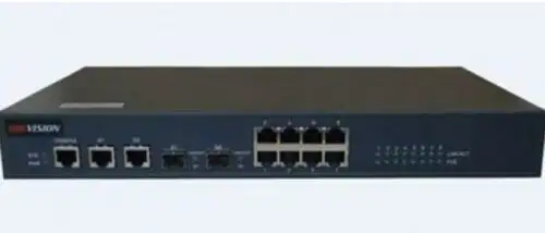 Hikvision Ds-3D2208P 8 Port Multiservice Gigabit Ethernet Poe Switch