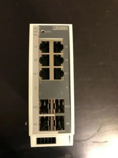 Phoenix Contact 2204-2Tc-2Sfx Industrial Ethernet Switch Managed Switch Fiber Op