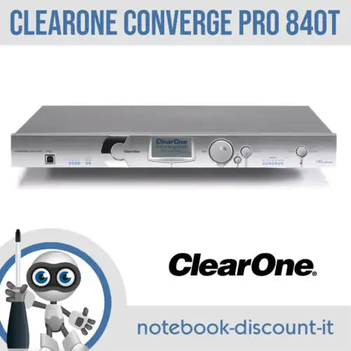 Clearone Converge Pro 840T Matrix Audio Conferencing System 910-151-840 -