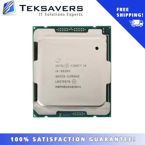 Intel Srez6 Core I9 I9-9920X 12 Core Processor 3.50 Ghz Cpu