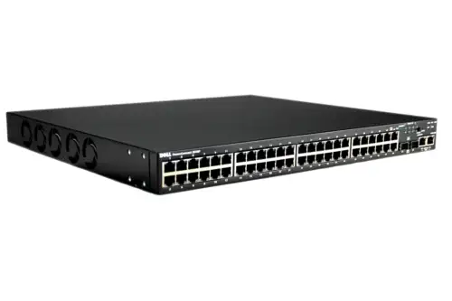 Dell 48 Ports 10/100 + 2X SFP + 2X 10/100/1000 comutador Ethernet rápido PoE 3548P
