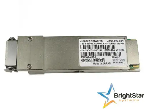 Juniper Qsfpp-40Gbase-Lr4 Qsfp+ Pluggable Module
