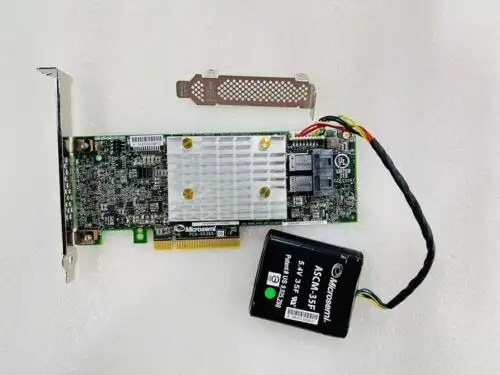 Microsemi Solutions Sdn Bhd 2290200-R 12G 8Port Smartraid 3152-8I +Battery 智能陣列卡