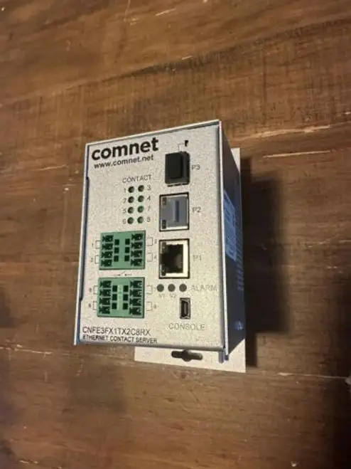 Comnet Cnfe 3Fx1Tx2C 8Rx Ethernet Contact Server
