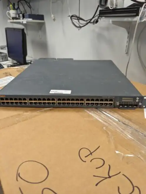 Aruba S3500 48 Port Poe 4X10G Module S3500-48P-Us Switch2X 600W Power Supplies