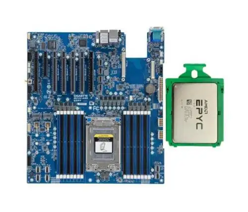 Gigabyte Mz32-Ar0 Motherboard With Amd Epyc 7302P Processors 3.0Ghz 155W Cpu