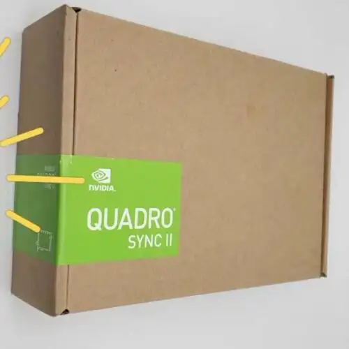 New For Nvidia Quadro Sync Ii Framelock Add-On Card Vcqpsync2-Kit