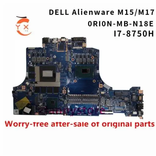Für Dell Alienware M15/M17 Motherboard I7-8750H Grafikkarte N18E-G0-A1 Ttkrp
