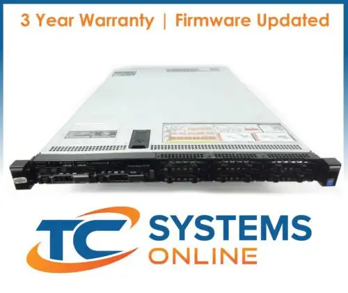 Dell Poweredge R630 2X 2680V3 2.5Ghz=24Core 192Gb 2X800Gb Sata Ssd H730