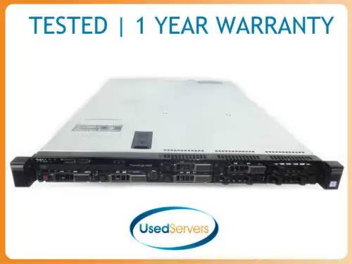 Dell Poweredge R430 2X 2660V3 2.6Ghz=20Core 96Gb 5X1.8Tb 10K 12G H730