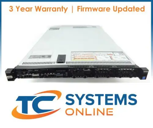 Dell Poweredge R630 2X 2683V4 2.1Ghz=32Core 128Gb 3X1.6Tb Sas Ssd H730