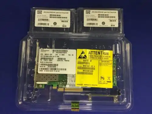 Qle2742-Hp 868141-001 P9M76A Hpe Sn1600Q 32Gb Dual Port Fc Hba P9M76-63001
