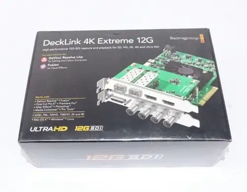 Blackmagic Design Decklink 4K Extreme 12G 002881 Capture Card