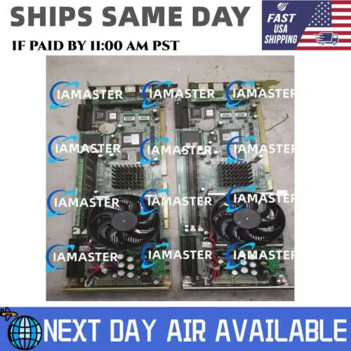 New Sbc Pca-6186Lv P4 Skt478 Rev B2.19C2618602 Cpu Fan Ram Video/Serial