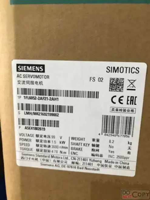 Siemens 1FL6052-2AF21-2AH1