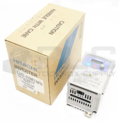 Hitachi Sj100-002Nfu 200-240V 50/60Hz 1Ph 3.5A 1/4Hp 0.2Kw ไดร์ฟอินเวอร์เตอร์