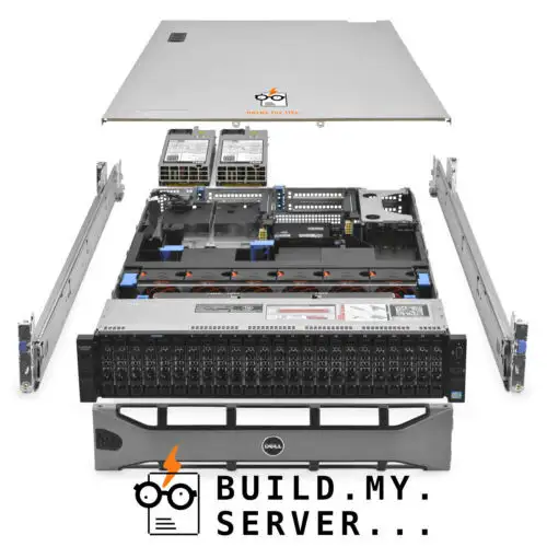 Dell Poweredge R720Xd Server 2X E5-2670 2.60Ghz 16-Core 96Gb 24X 1Tb H710 Rails