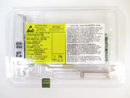Qlogic Qle2772-Csc / Ucsc-P-Q6D32Gf Host Bus Adapter Pcie 4 32Gb Fibre Channel