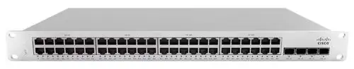Cisco Ms210-48Lp-Hw Meraki 48-Port Gigabit Poe Switch - Unclaimed - 4 X 1Gbe Sfp
