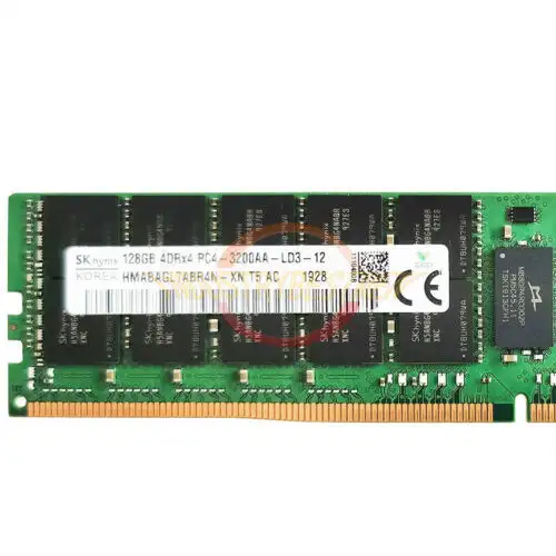 SK Hynix 128Gb 4DRX4 PC4-3200AA 3200MHz HMABAGL7ABR4N-XN memória de servidor