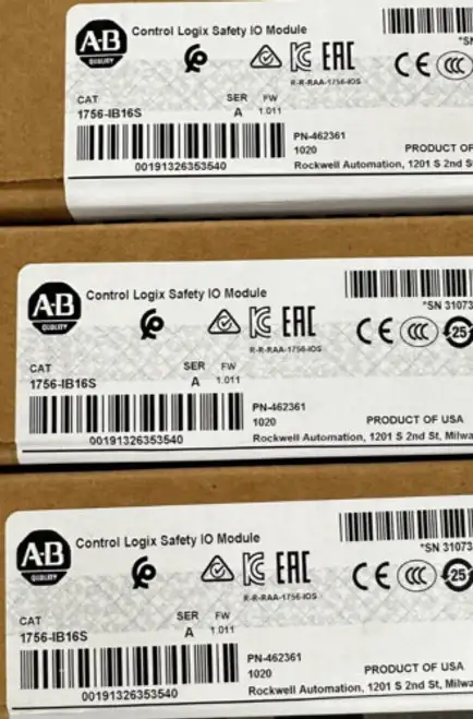 Allen Bradley 1756-Ib16S Series A Nib-Sealed Safety Input 24V Dc 16 Points