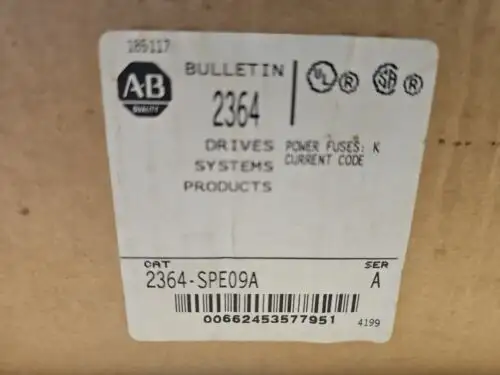 Allen Bradley 2364-Spe09A Ser. A ?6 Fuses? ?New Surplus ?