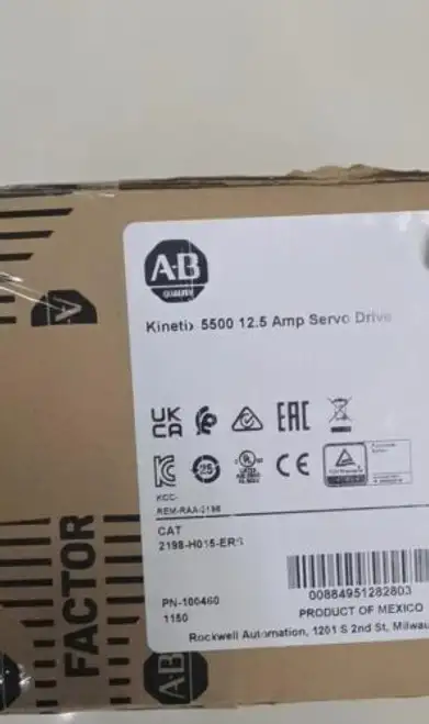 Allen Bradley 2198-H015-Ers2 Kinetix 5500 Servo Driver