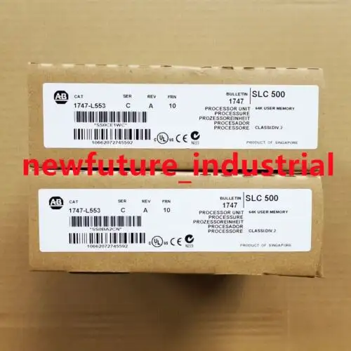 New Factory Sealed Ab 1747-L553 Ser C Slc 5/05 64K Cpu Processor Unit 1747L553