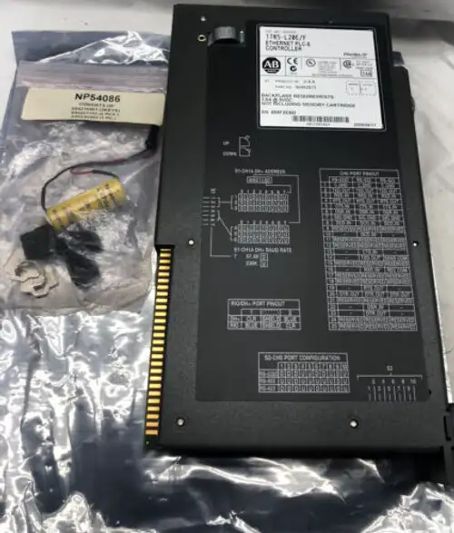 New Allen Bradley 1785-L20E/F 2009 Rev A.2 Plc-5/20 Ethernet Processor 1785-L20E