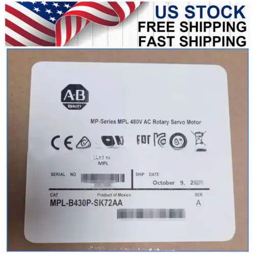 Allen Bradley Mpl-B430P-Sk72Aa 480V AC mô-đun