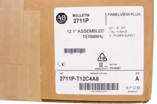 Allen Bradley 2711P-T12C4A8 Hmi觸控螢幕