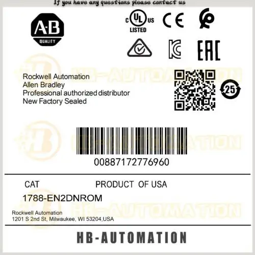 Allen Bradley 1788-En2Dnrom Ethernet/Ip-Dnet Bridge
