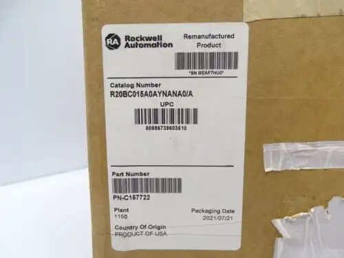 Allen-Bradley 20Bc015A0Aynana0 Powerflex 700 Ac Drive