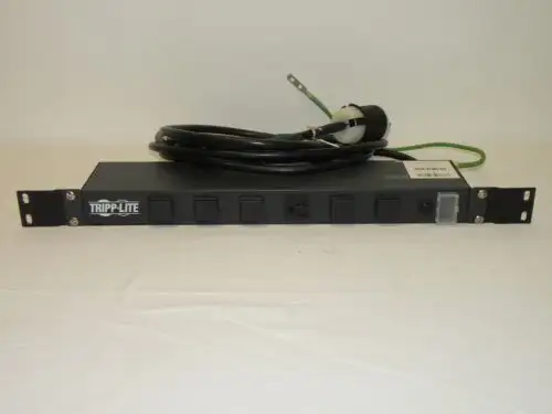 Tripp-Lite Rs-1215-20 12 Outlet 20Amp Pdu W/ 15Ft Cord 120V Plug & Ground Strap