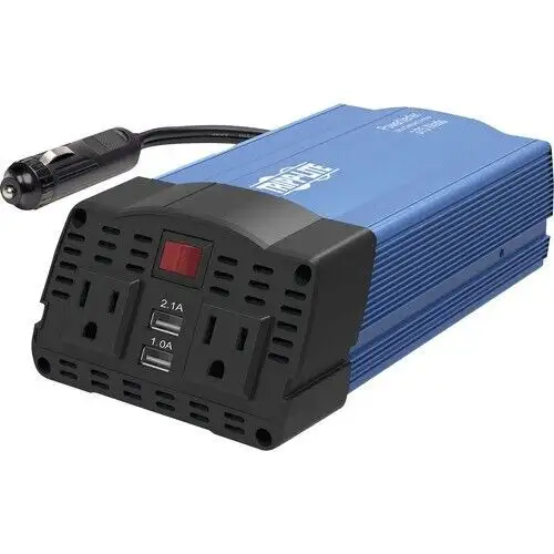 New Tripp Lite Pv375Usb Powerverter Power Inverter 375W Car Invrtr Usb Chrg