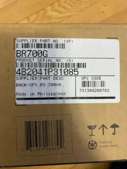 Apc Batterie Back Up 700Va/420W 6 Ausgänge Prt # Br700G - Marke