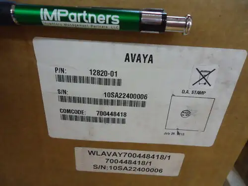 New Avaya 700448418 Apc Pwr Supp W/Redun Pg230Rm