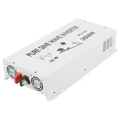 3500W Power Pure Sine Wave Inverter 48V To 120V 220V Dc To Ac Solar Converter Rv