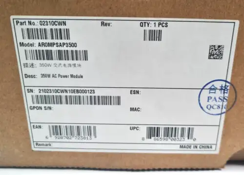 Huawei Ar0Mpsap3500 Pwr350A Communication Ac Power Module