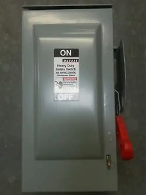 Murray / Siemens Hhn361Aw Disconnect Safety Switch 600V-250 30A 3P F