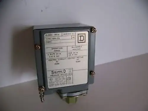 9012Gaw-24 Square D Industrial Pressure Switch