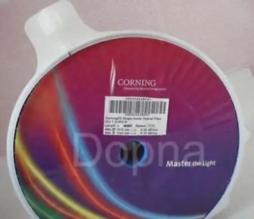 Corning SMF-28e+LL singolo cavo di lancio in fibra ottica 250um G652D 1KM
